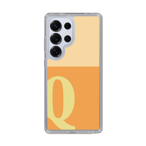 Slim Protection Case［ Original - initial two tone - Q orange ］