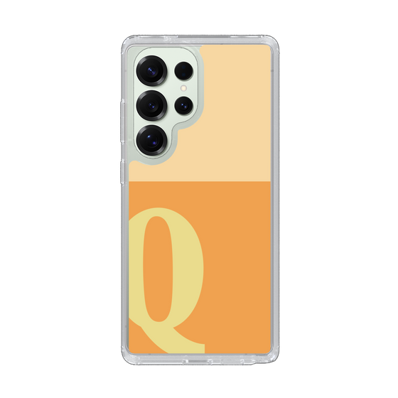 Slim Protection Case［ Original - initial two tone - Q orange ］
