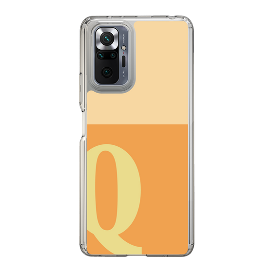 Slim Protection Case［ Original - initial two tone - Q orange ］