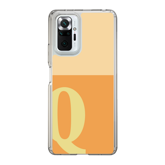 Slim Protection Case［ Original - initial two tone - Q orange ］