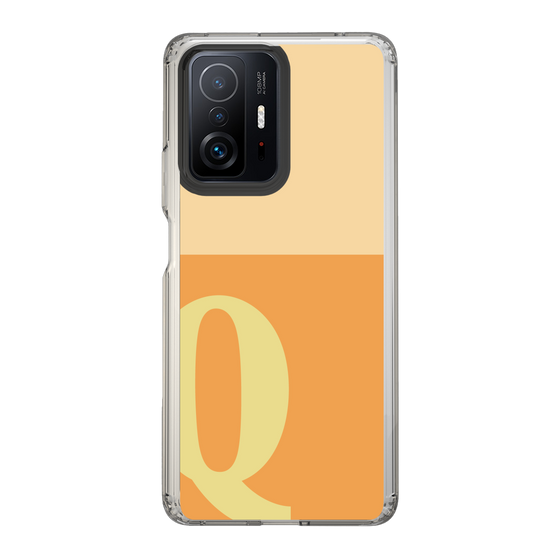 Slim Protection Case［ Original - initial two tone - Q orange ］