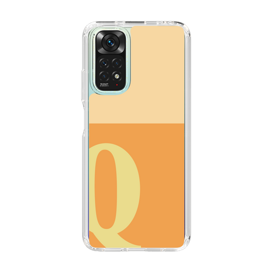 Slim Protection Case［ Original - initial two tone - Q orange ］