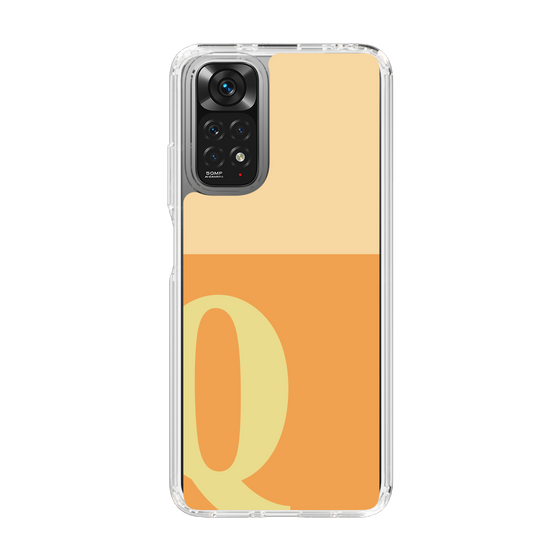 Slim Protection Case［ Original - initial two tone - Q orange ］