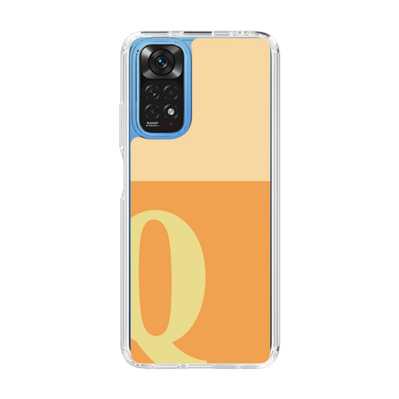 Slim Protection Case［ Original - initial two tone - Q orange ］