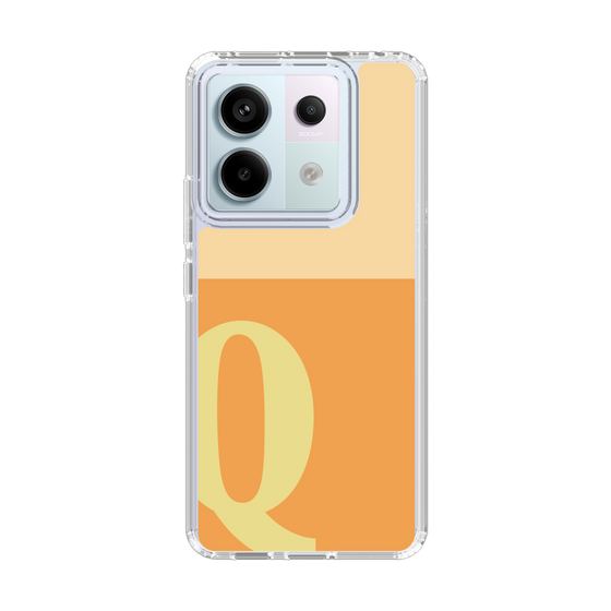 Slim Protection Case［ Original - initial two tone - Q orange ］