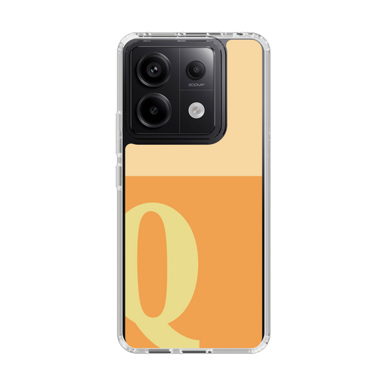 Slim Protection Case［ Original - initial two tone - Q orange ］