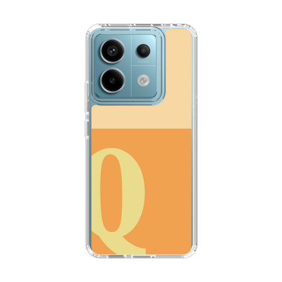 Slim Protection Case［ Original - initial two tone - Q orange ］