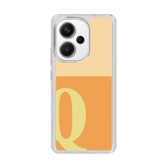 Slim Protection Case［ Original - initial two tone - Q orange ］