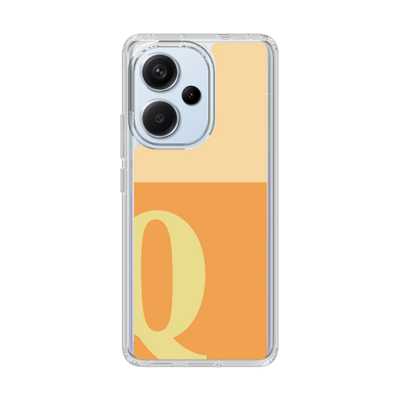 Slim Protection Case［ Original - initial two tone - Q orange ］