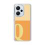 Slim Protection Case［ Original - initial two tone - Q orange ］
