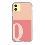 Slim Protection Case［ Original - initial two tone - Q pink ］