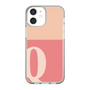 Slim Protection Case［ Original - initial two tone - Q pink ］