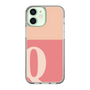 Slim Protection Case［ Original - initial two tone - Q pink ］