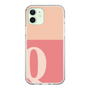 Slim Protection Case［ Original - initial two tone - Q pink ］