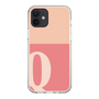 Slim Protection Case［ Original - initial two tone - Q pink ］