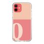 Slim Protection Case［ Original - initial two tone - Q pink ］