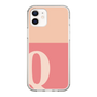Slim Protection Case［ Original - initial two tone - Q pink ］