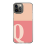 Slim Protection Case［ Original - initial two tone - Q pink ］