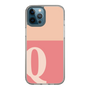 Slim Protection Case［ Original - initial two tone - Q pink ］