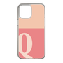 Slim Protection Case［ Original - initial two tone - Q pink ］