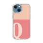 Slim Protection Case［ Original - initial two tone - Q pink ］