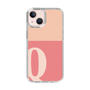 Slim Protection Case［ Original - initial two tone - Q pink ］