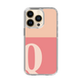 Slim Protection Case［ Original - initial two tone - Q pink ］