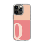 Slim Protection Case［ Original - initial two tone - Q pink ］