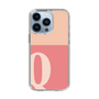 Slim Protection Case［ Original - initial two tone - Q pink ］