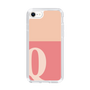 Slim Protection Case［ Original - initial two tone - Q pink ］