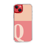 Slim Protection Case［ Original - initial two tone - Q pink ］