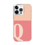 Slim Protection Case［ Original - initial two tone - Q pink ］