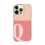 Slim Protection Case［ Original - initial two tone - Q pink ］