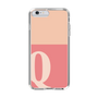 Slim Protection Case［ Original - initial two tone - Q pink ］