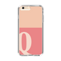 Slim Protection Case［ Original - initial two tone - Q pink ］