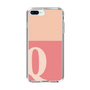 Slim Protection Case［ Original - initial two tone - Q pink ］