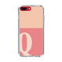 Slim Protection Case［ Original - initial two tone - Q pink ］