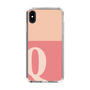 Slim Protection Case［ Original - initial two tone - Q pink ］