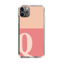 Slim Protection Case［ Original - initial two tone - Q pink ］