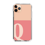Slim Protection Case［ Original - initial two tone - Q pink ］