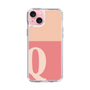 Slim Protection Case［ Original - initial two tone - Q pink ］