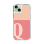 Slim Protection Case［ Original - initial two tone - Q pink ］
