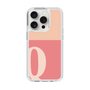 Slim Protection Case［ Original - initial two tone - Q pink ］
