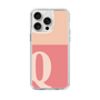 Slim Protection Case［ Original - initial two tone - Q pink ］
