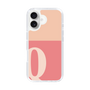 Slim Protection Case［ オリジナル - initial two tone - Q pink ］