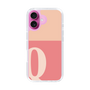 Slim Protection Case［ オリジナル - initial two tone - Q pink ］