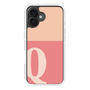 Slim Protection Case［ オリジナル - initial two tone - Q pink ］