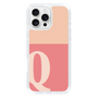 Slim Protection Case［ オリジナル - initial two tone - Q pink ］