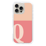 Slim Protection Case［ オリジナル - initial two tone - Q pink ］