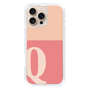 Slim Protection Case［ オリジナル - initial two tone - Q pink ］